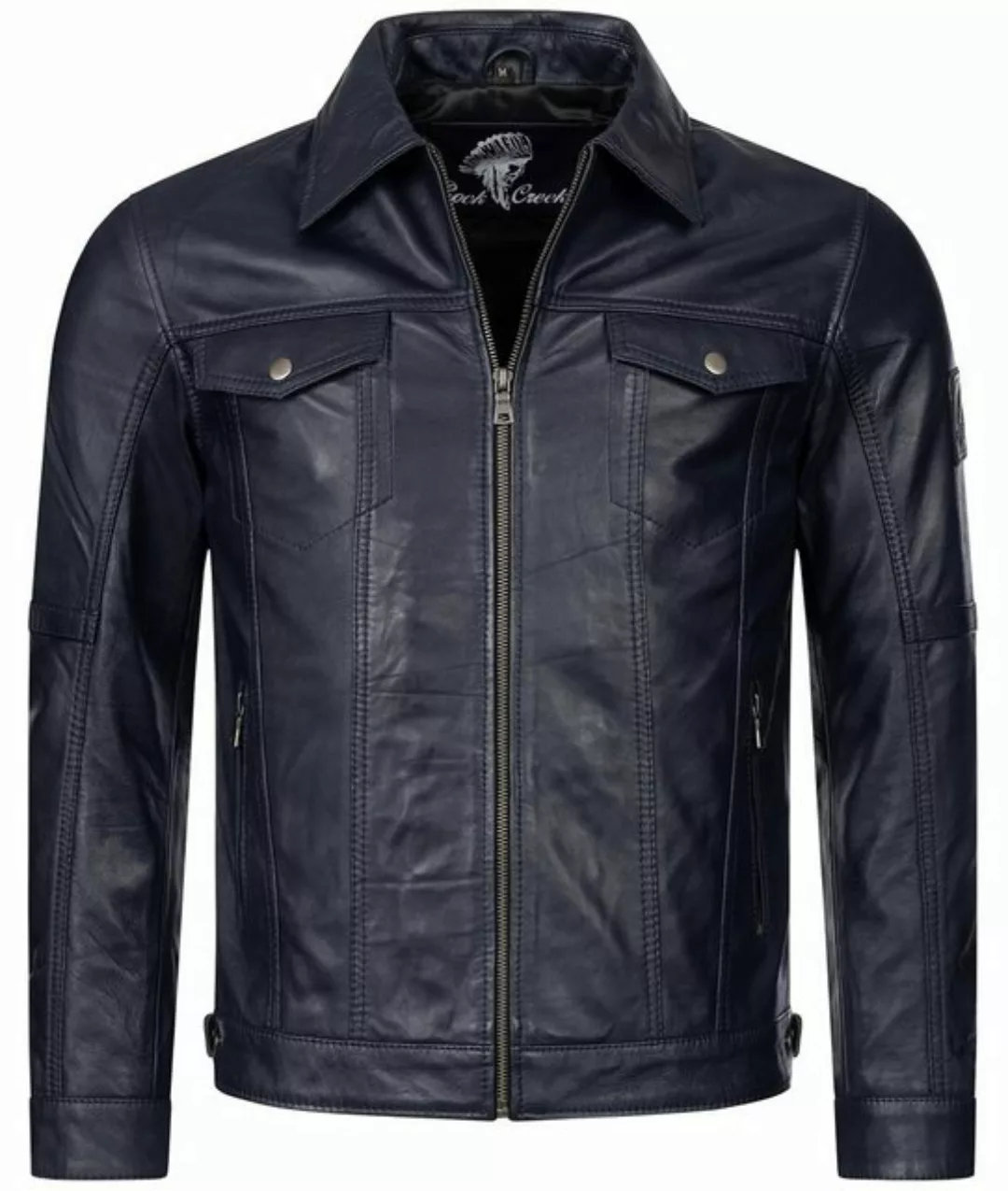 Rock Creek Lederjacke Herren Lederjacke H-296 günstig online kaufen