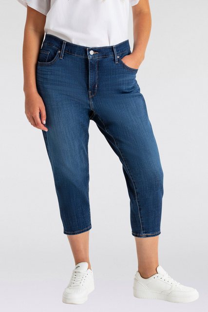 Levi's® Plus Caprijeans Jeans 311 PL SHP SKNY CAPRI 22 aus elastischem Baum günstig online kaufen