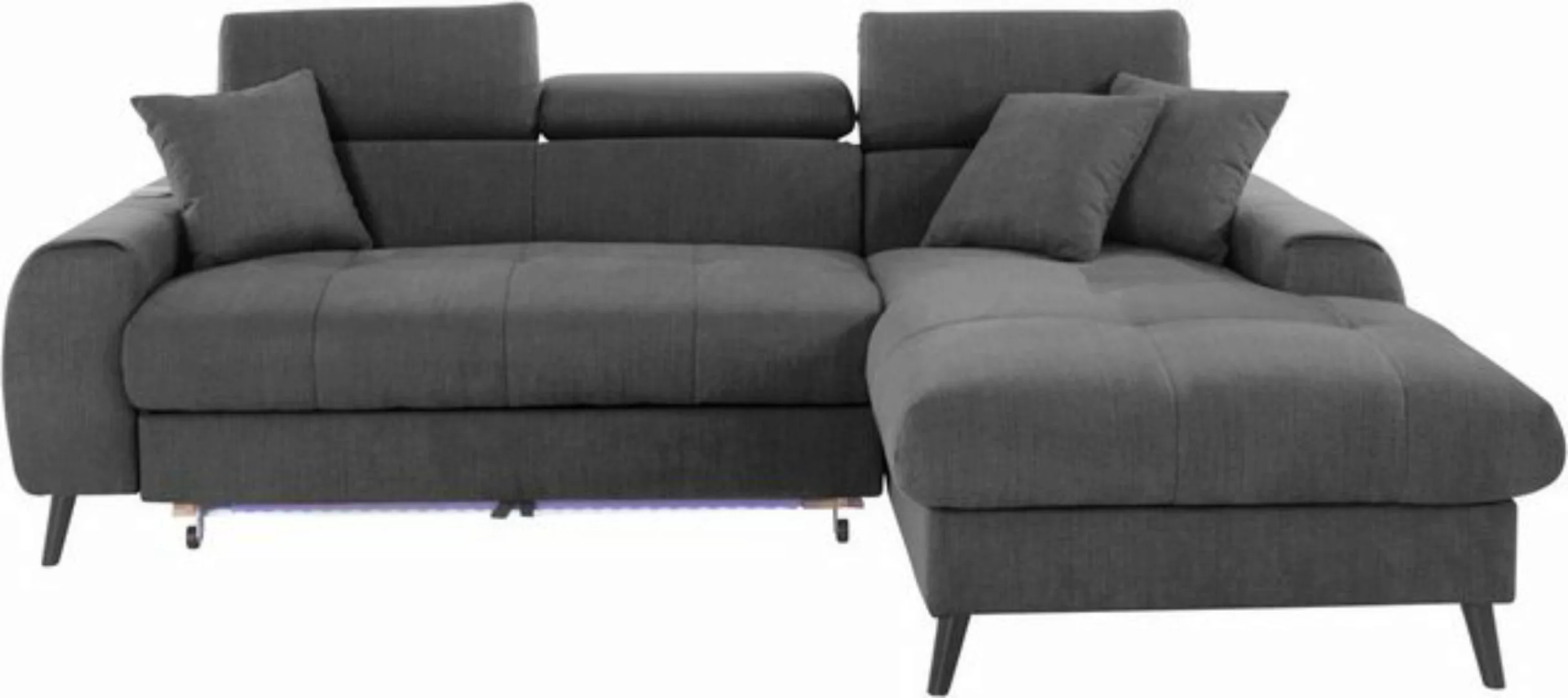 COTTA Ecksofa Mia L-Form, 3-tlg.-Kissen-Set, Recamiere, wahlweise mit oder günstig online kaufen