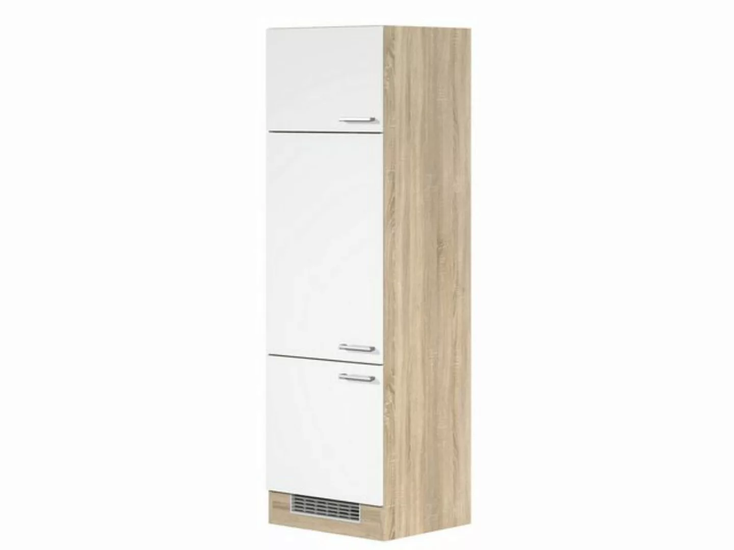 Flex-Well Geräteschrank Geräteschrank 60 cm für Kühlschrank - Weiß Sonoma E günstig online kaufen