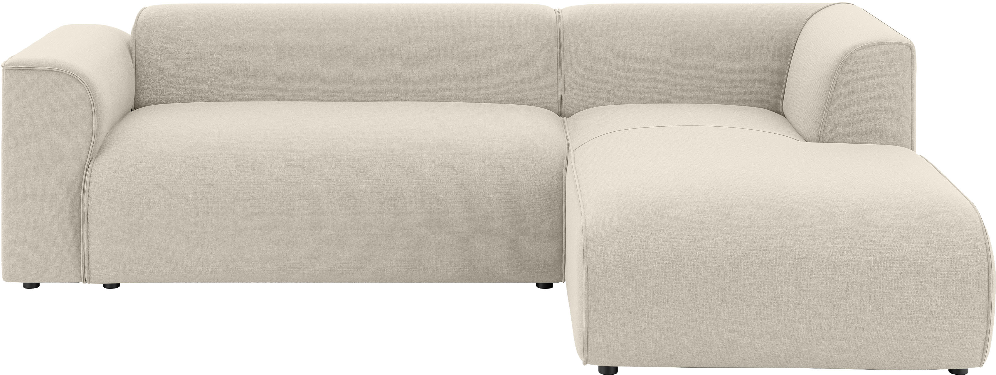 INOSIGN Ecksofa »MERID L-Form (257 cm), zeitlos & stilvolles Design,«, Aufw günstig online kaufen