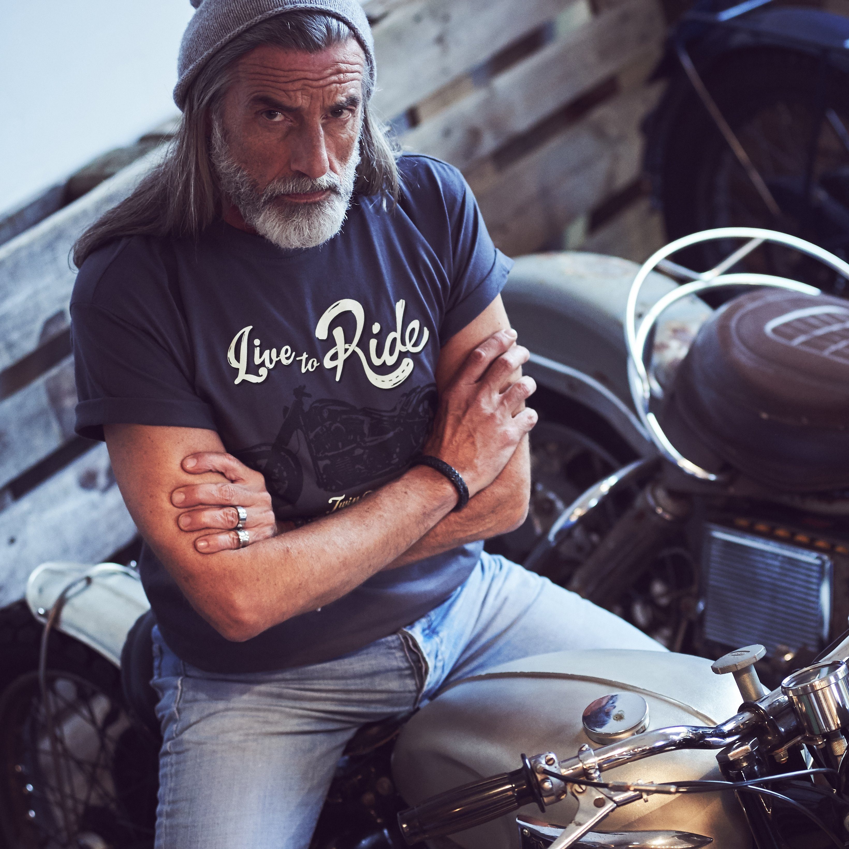 MAKAYA Print-Shirt Motorradhelm Totenkopf Skull Biker günstig online kaufen