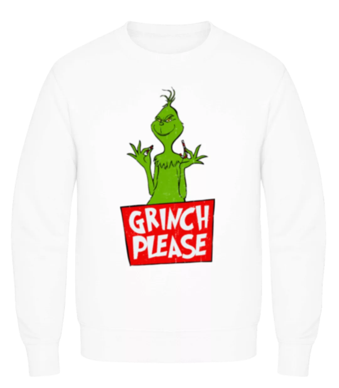 Grinch Please · Männer Pullover günstig online kaufen