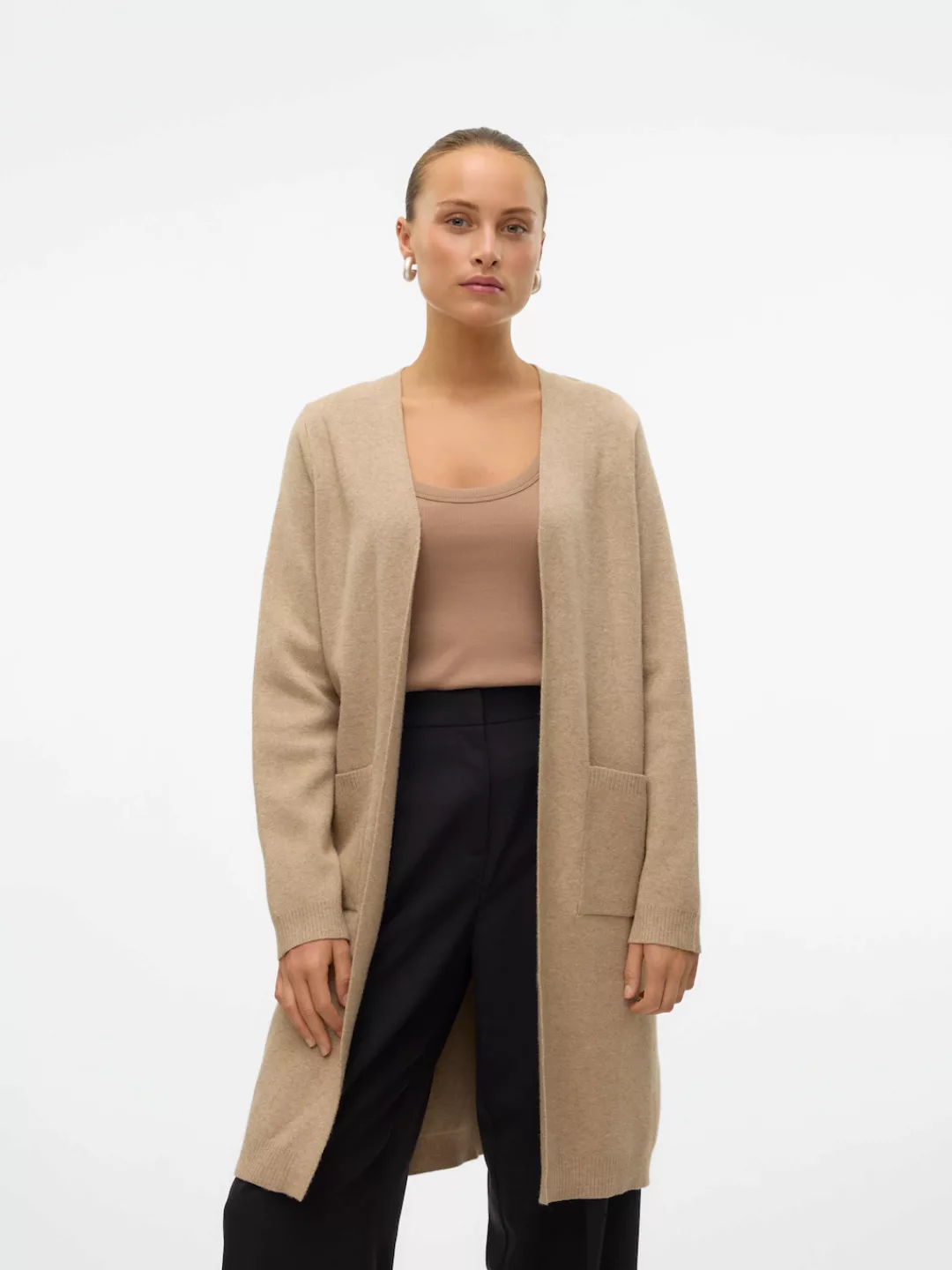 Vero Moda Longstrickjacke VMSABA LS POCKET COATIGAN GA NOOS günstig online kaufen