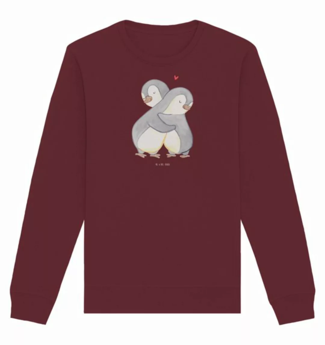 Mr. & Mrs. Panda Longpullover Größe XL Pinguine Kuscheln - Burgundy - Gesch günstig online kaufen