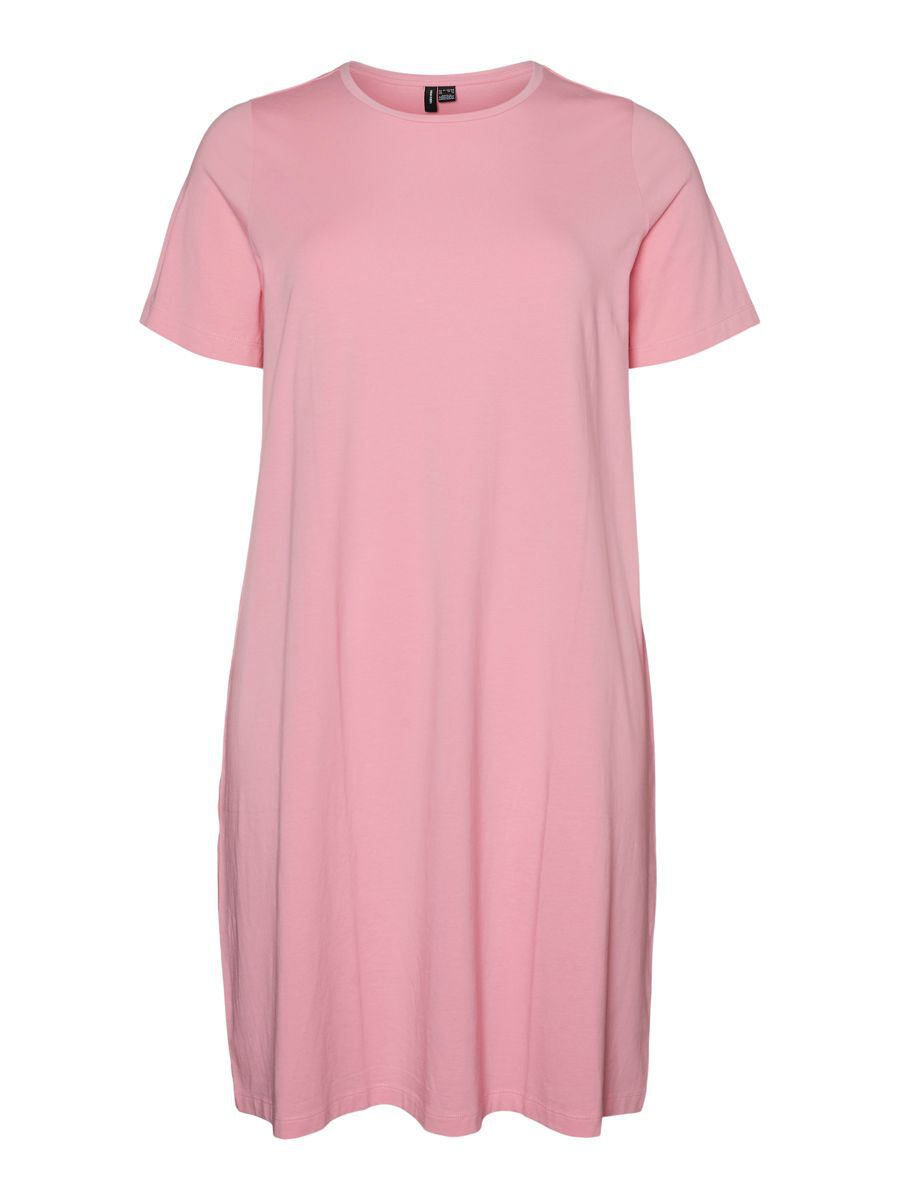 VERO MODA T-shirt Kleid Damen Pink günstig online kaufen
