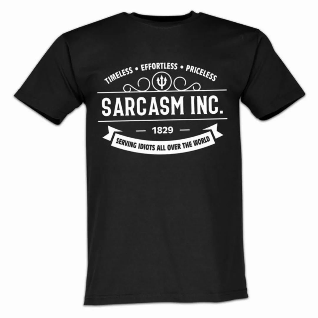 Lustige & Witzige T-Shirts T-Shirt T-Shirt Sarcasm Inc Fun-Shirt Logo 54. L günstig online kaufen