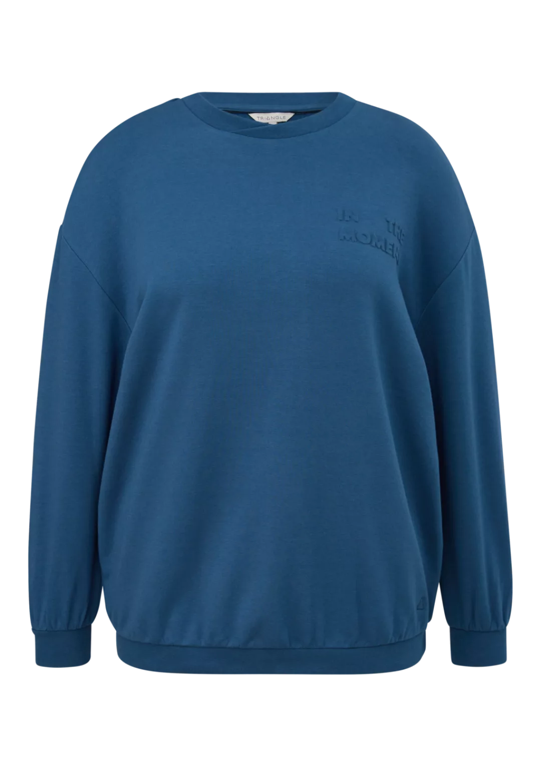 TRIANGLE Sweatshirt mit Prägung günstig online kaufen