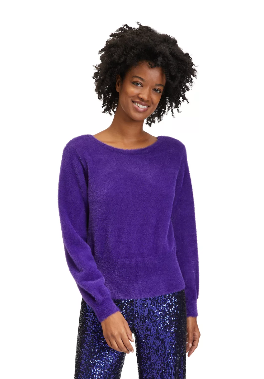 Vera Mont Strickpullover "Vera Mont Basic-Strickpullover unifarben", Materi günstig online kaufen