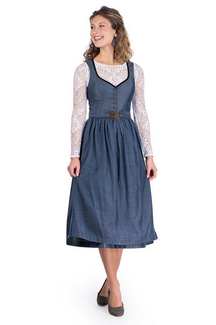 MarJo Dirndl Midi Dirndl 2tlg. - CONSTANZE - kupferblau günstig online kaufen