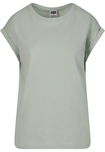 URBAN CLASSICS Kurzarmshirt Urban Classics Damen Ladies Extended Shoulder T günstig online kaufen