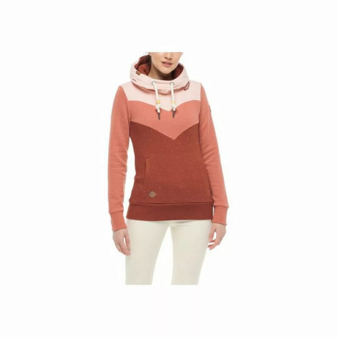 Ragwear Hoodie Ragwear Damen Sweater TREGA 2121-30029 Coral 4005 Mehrfarbig günstig online kaufen