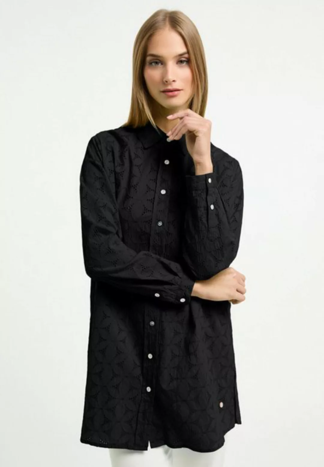 Frieda & Freddies NY Hemdbluse Blouse mit Knopfleiste günstig online kaufen