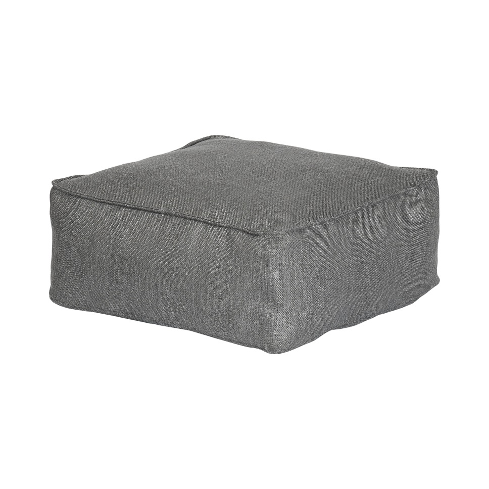 GROW Outdoor Lounge Modul 5 - Hocker Coal günstig online kaufen