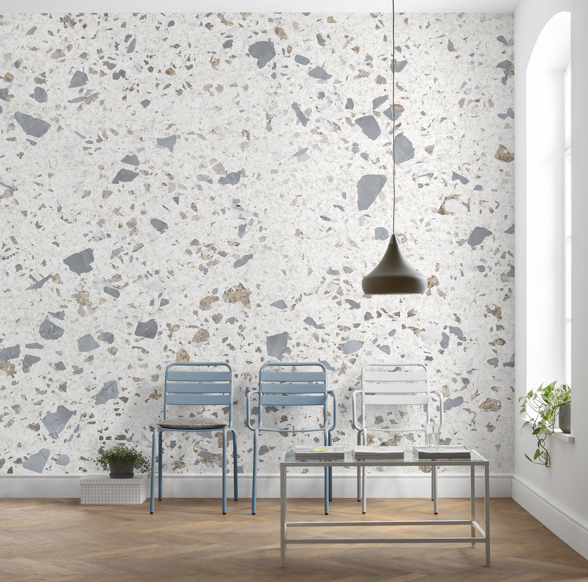 Komar Vliestapete »Digitaldruck Vlies - Terrific Terrazzo - Größe 400 x 250 günstig online kaufen