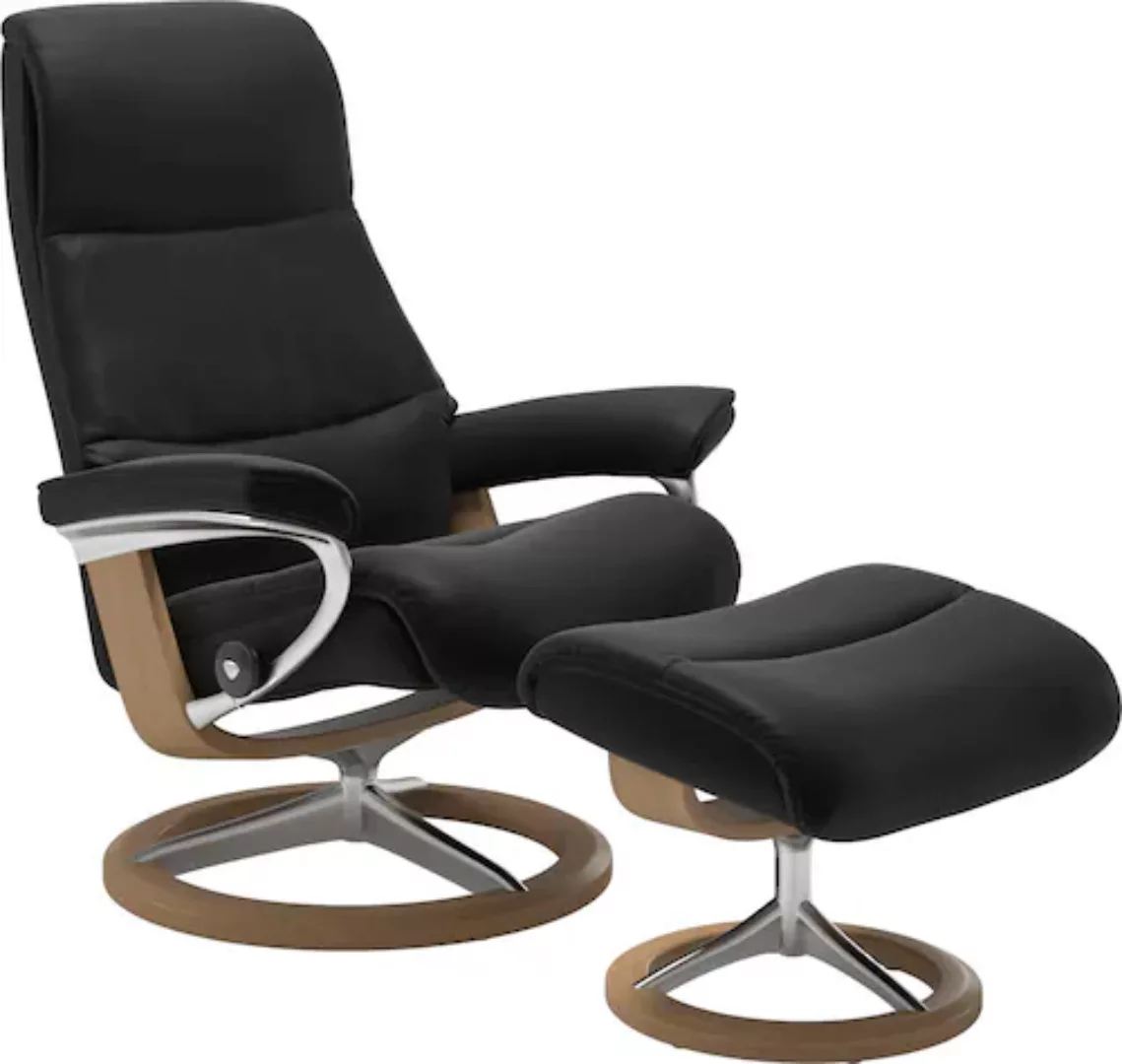 Stressless® Relaxsessel »View«, (Set, Relaxsessel mit Hocker), mit Signatur günstig online kaufen