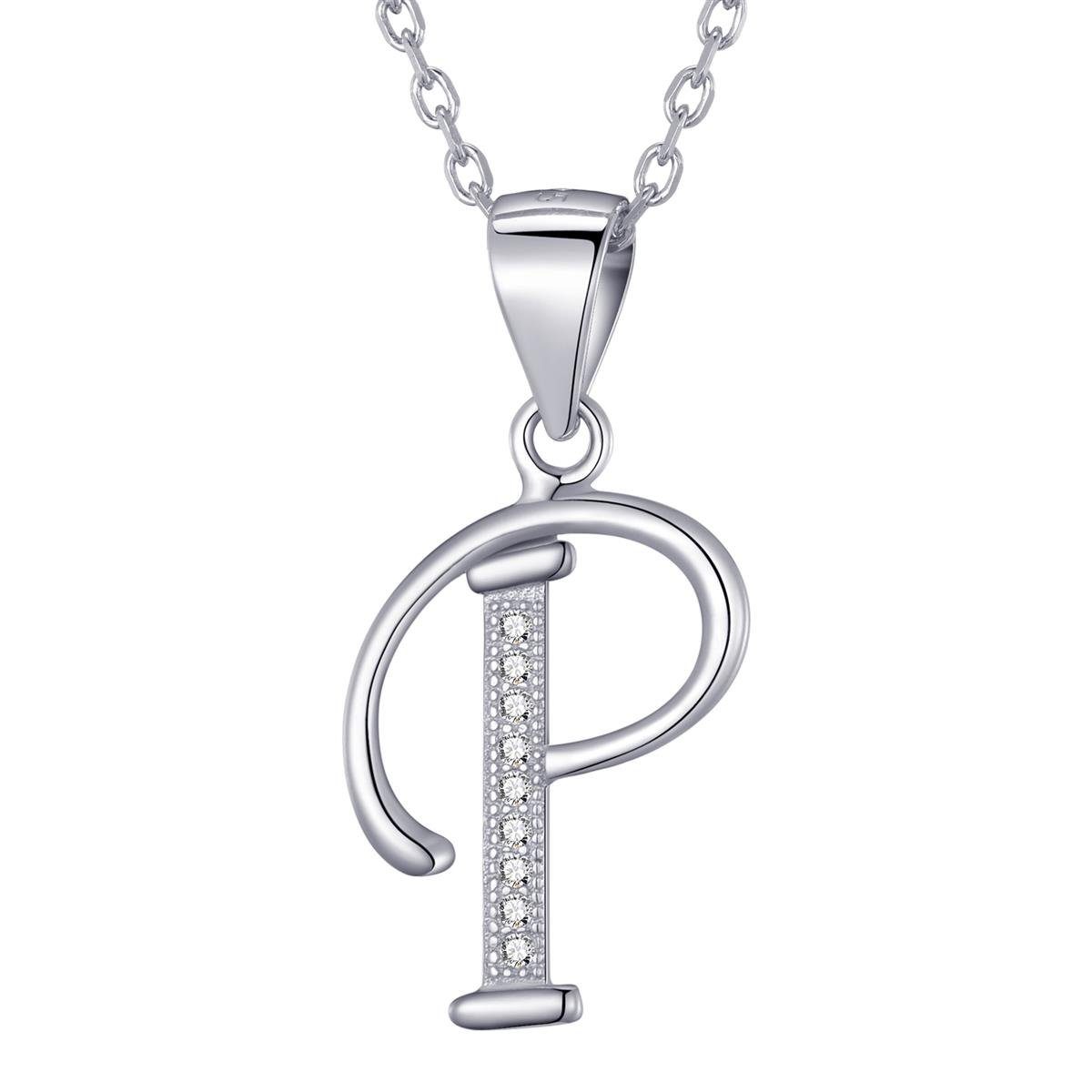 Morella Kette mit Anhänger Buchstabenkette Halskette günstig online kaufen