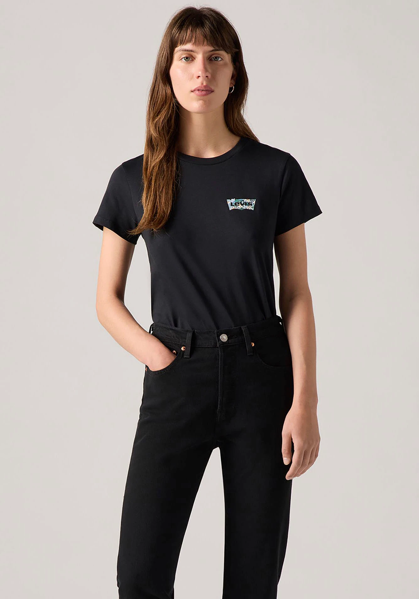 Levis  T-Shirts & Poloshirts 17369 2946 - PERFECT TEE-CARNATION BW FILL LC günstig online kaufen