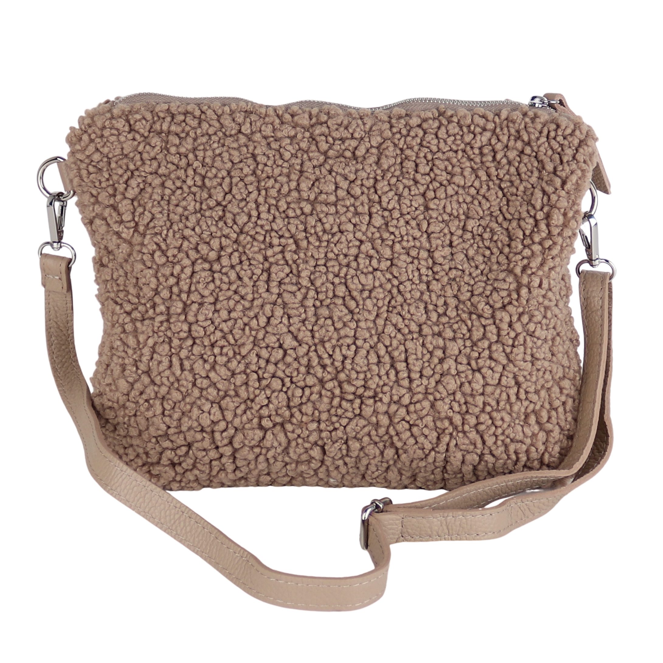 MIRROSI Umhängetasche Damen Flauschige Damen Plüsch, günstig online kaufen
