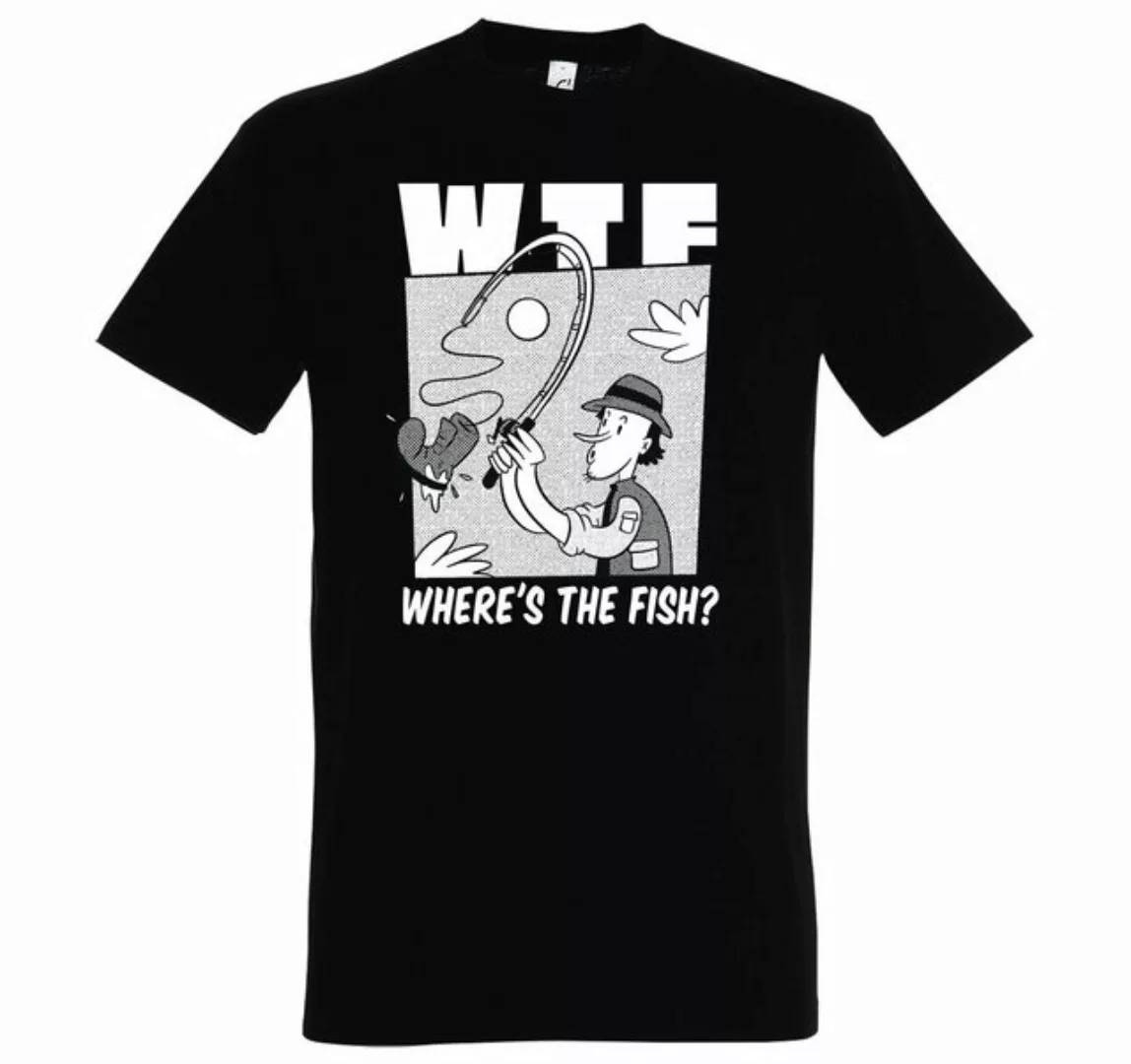 Youth Designz T-Shirt "WTF Where´s The Fish?" Herren Shirt mit trendigem Fr günstig online kaufen