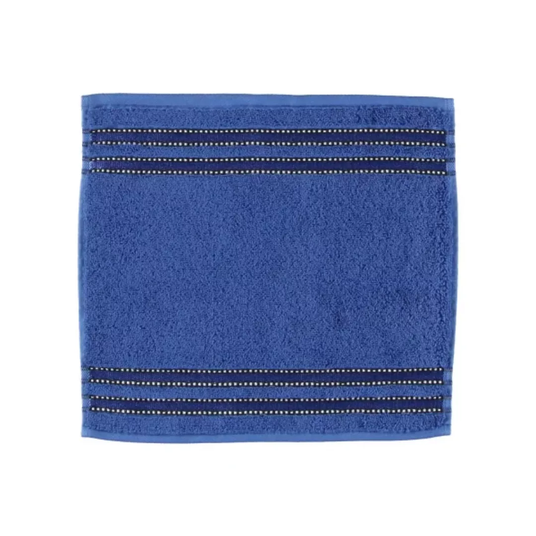 Vossen Cult de Luxe - Farbe: 469 - deep blue - Seiflappen 30x30 cm günstig online kaufen