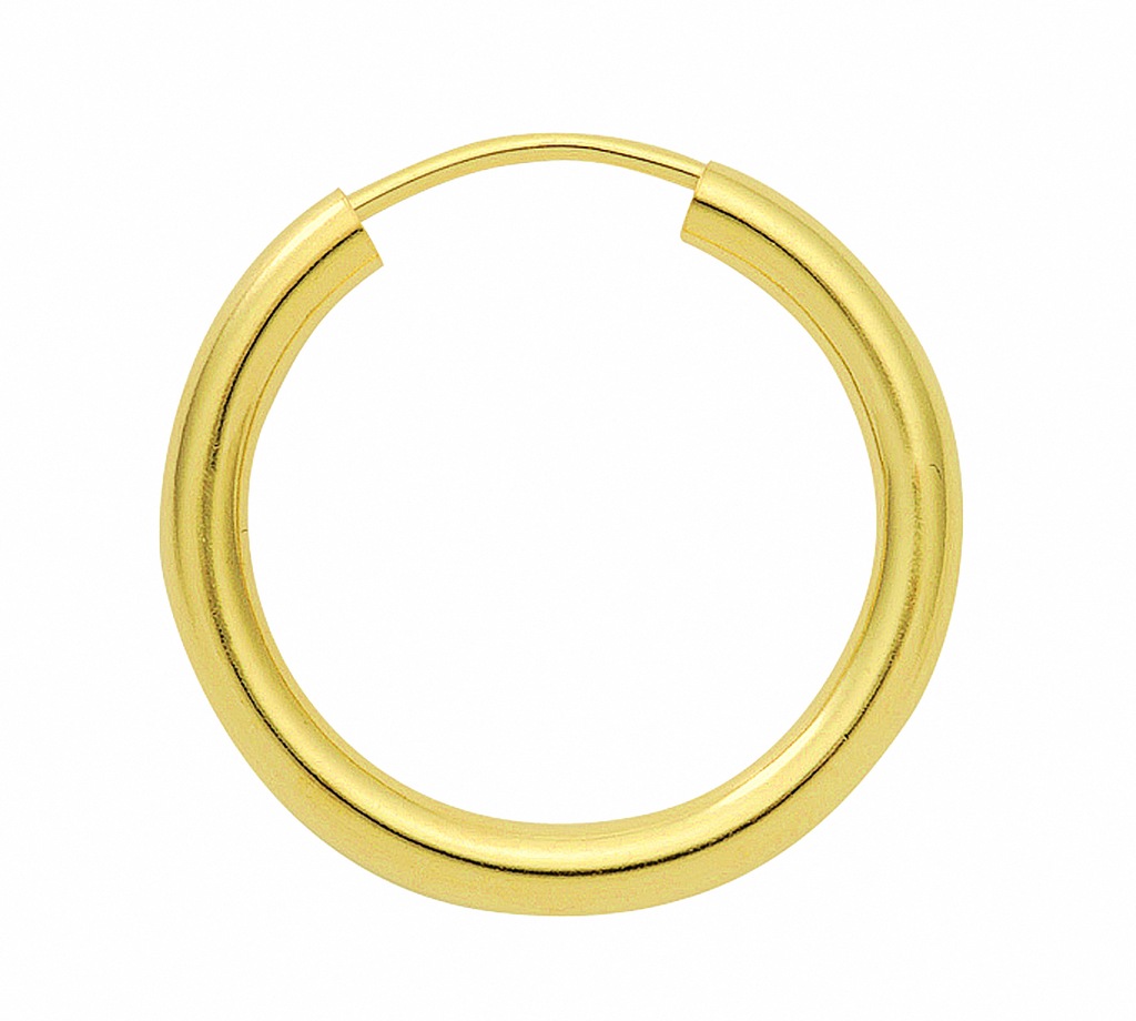 Adelia´s Paar Ohrhänger "Damen Goldschmuck 1 Paar 333 Gold Ohrringe / Creol günstig online kaufen