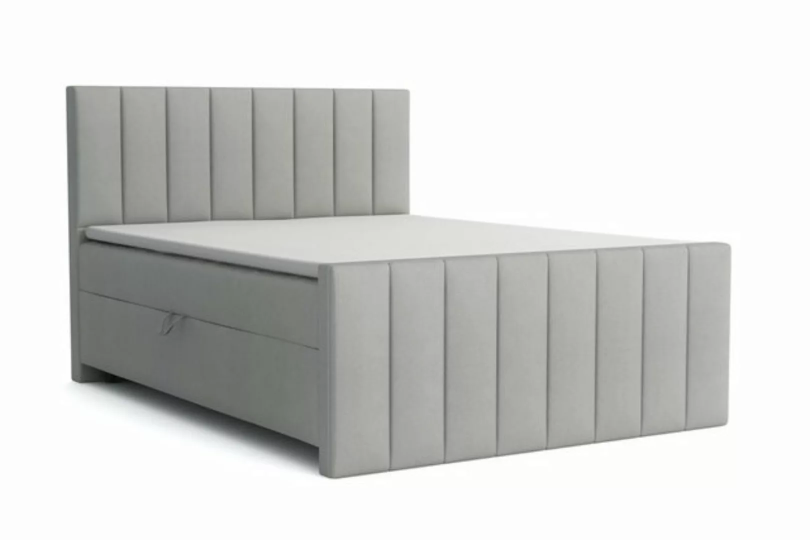 Deine Möbel 24 Boxspringbett FEN Boxspring Komplettbett Polsterbett (Set, 4 günstig online kaufen