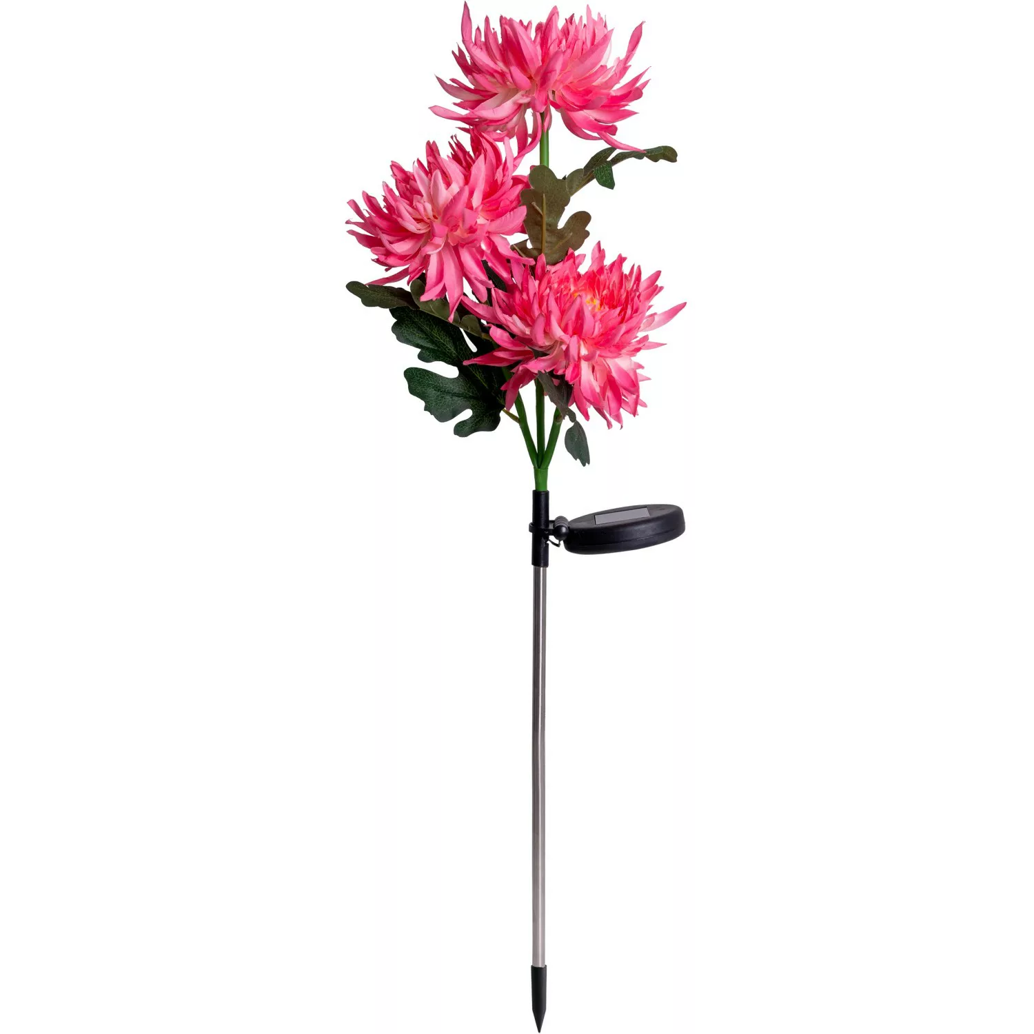 Näve Leuchten "LED-Solar-Erdspieß ""Blume"" h:79cm rose" günstig online kaufen