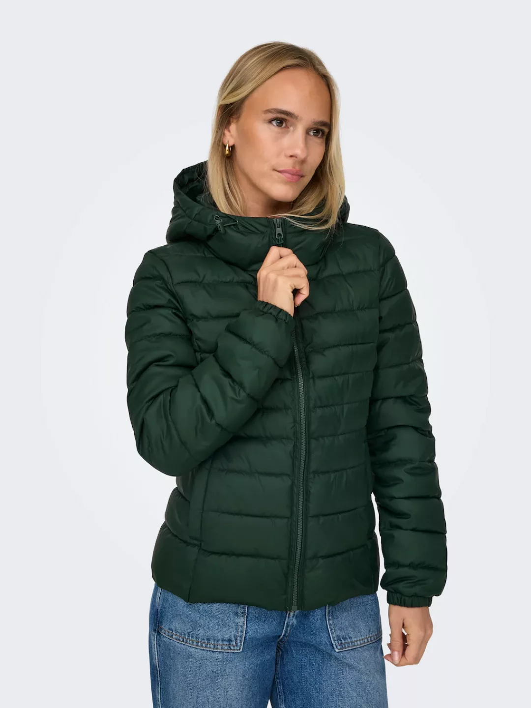 ONLY Steppjacke "ONLTAHOE HOOD JACKET OTW NOOS", mit Kapuze günstig online kaufen