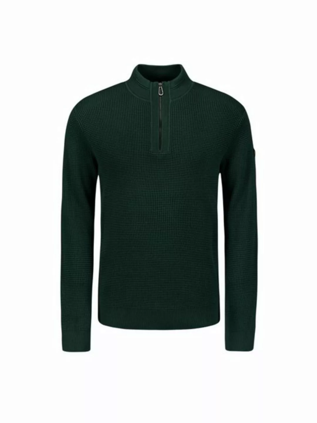 NO EXCESS Stehkragenpullover mit Zipper günstig online kaufen