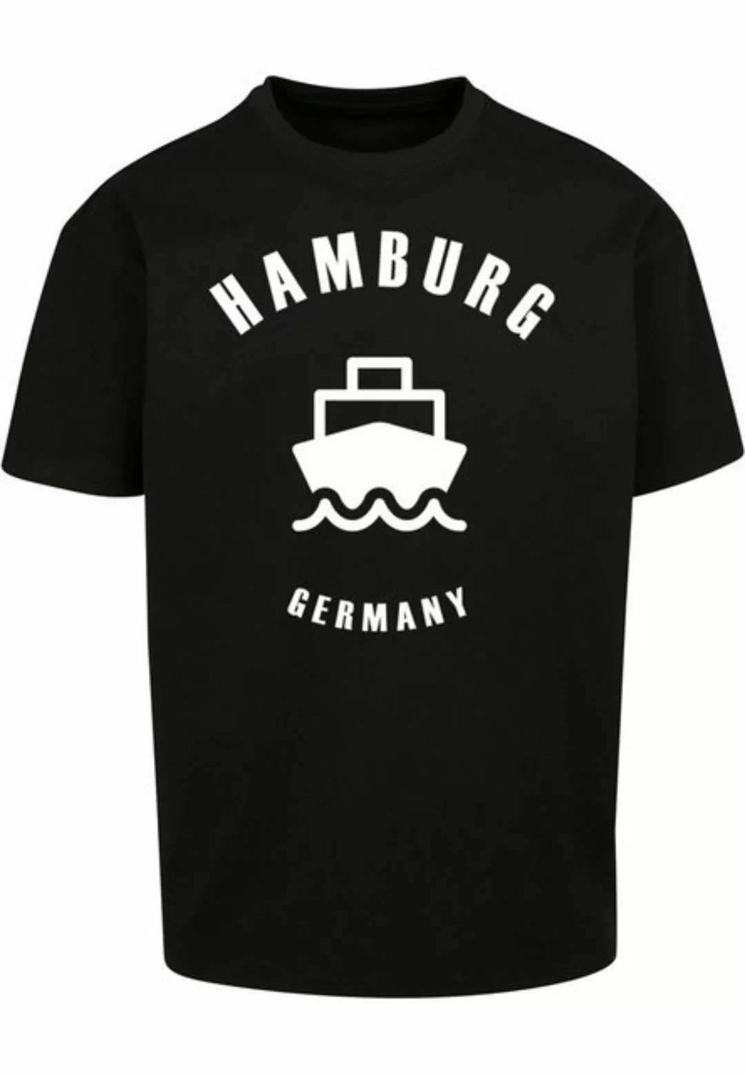 Merchcode T-Shirt Merchcode Herren Hamburg X Heavy Oversize Tee-BY102 (1-tl günstig online kaufen