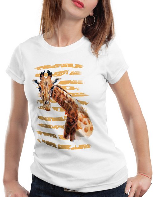 style3 T-Shirt Giraffe safari zoo afrika sommer günstig online kaufen