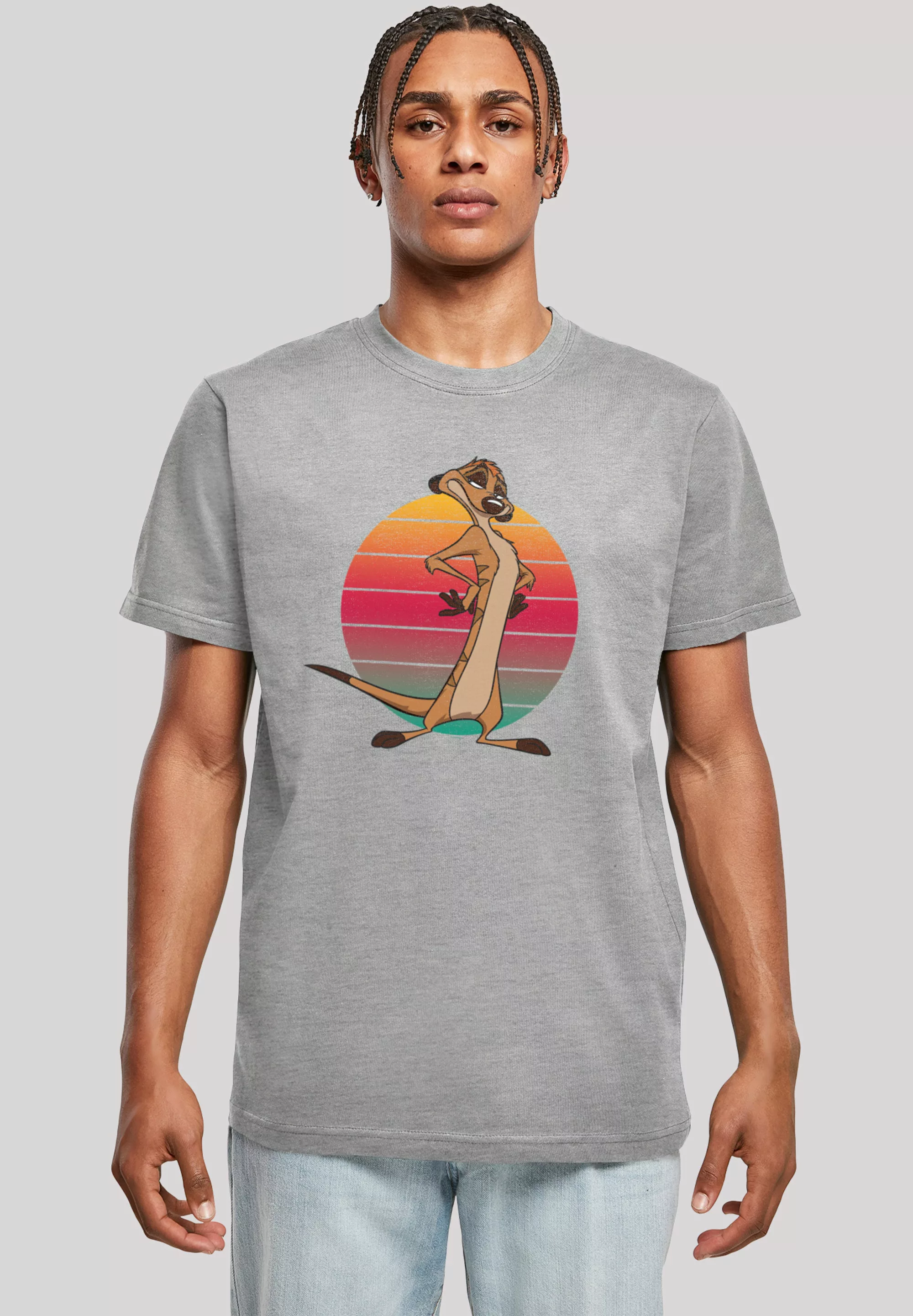 F4NT4STIC T-Shirt "Disney König der Löwen Timon Sunset", Print günstig online kaufen