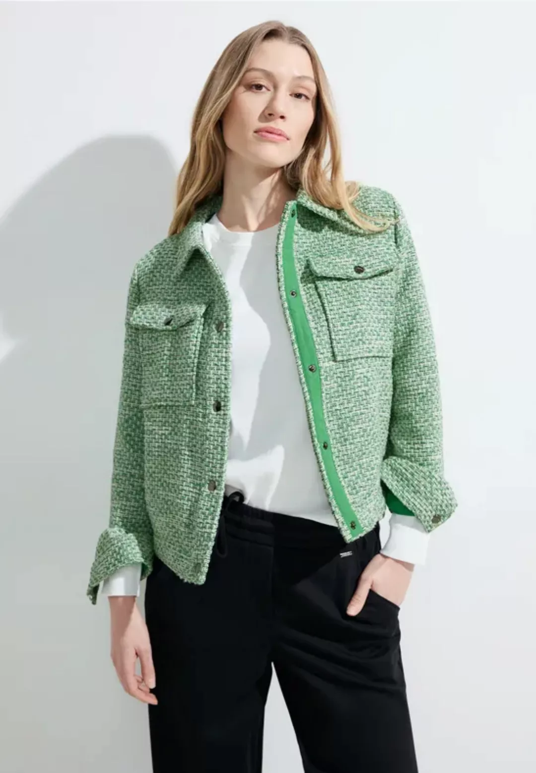 Cecil Jackenblazer Bouclé Jacket günstig online kaufen