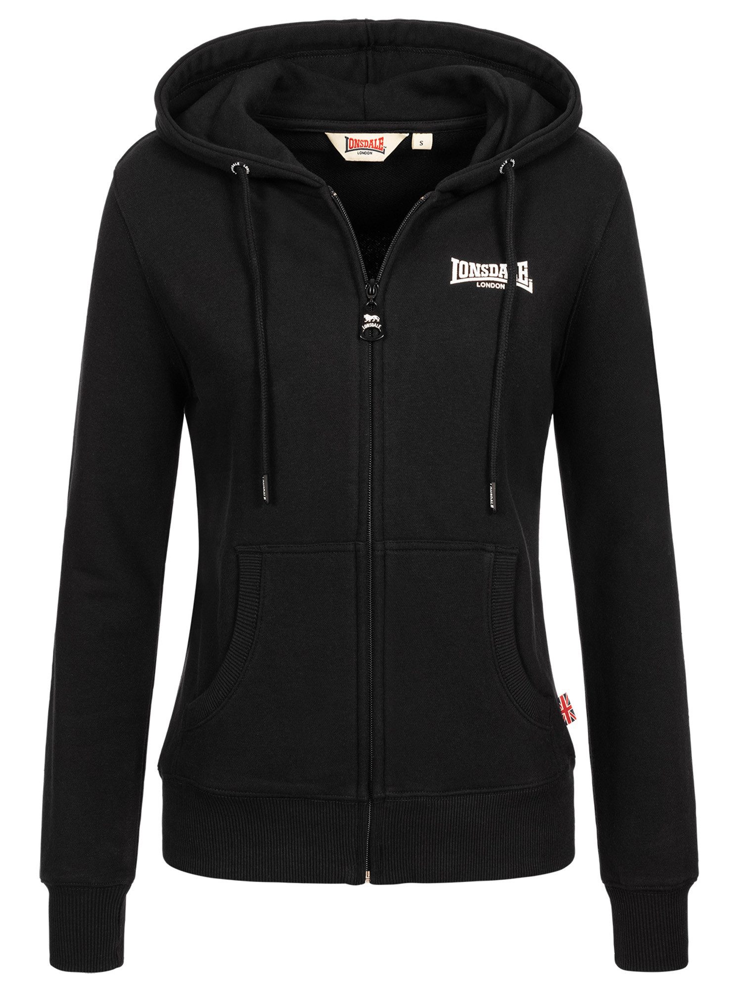 Lonsdale Kapuzensweatjacke CALDER VALE (1-tlg) günstig online kaufen