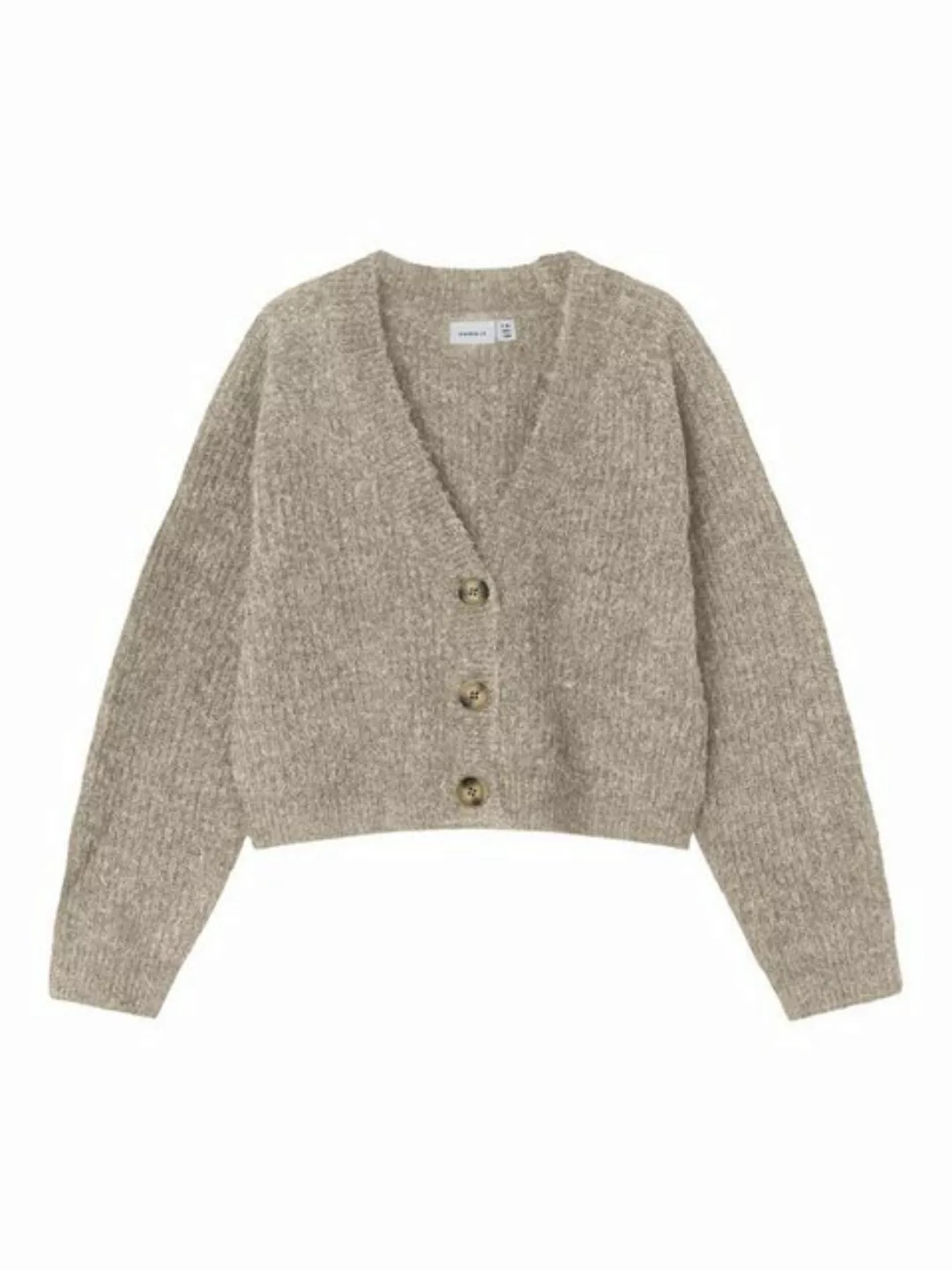 Name It Strickjacke NKFHOLLY BOXY SHORT KNIT CARD NOOS günstig online kaufen