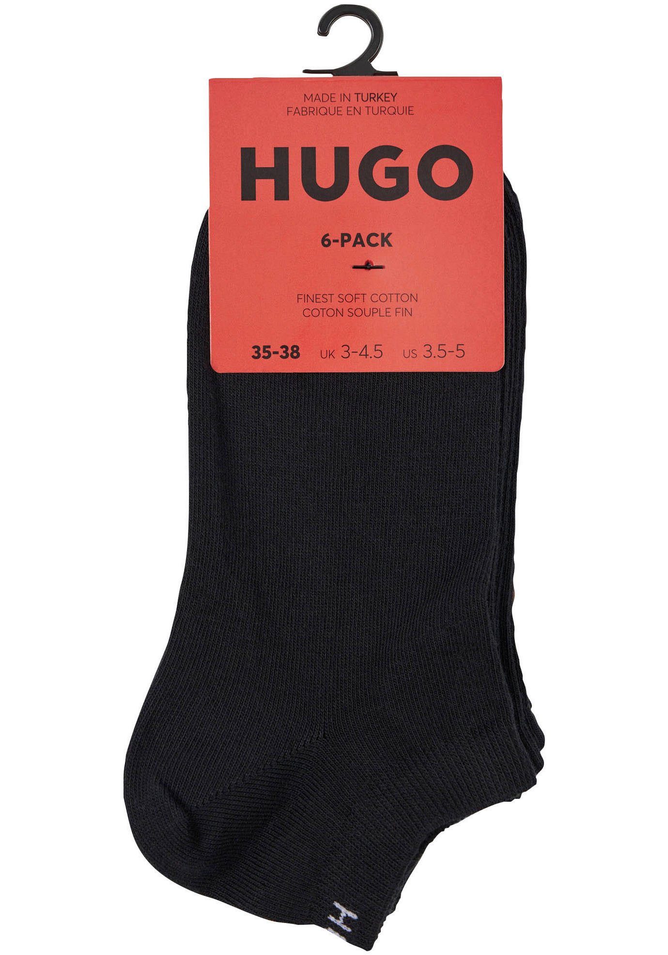 HUGO Sneakersocken Socken 6P AS UNI günstig online kaufen