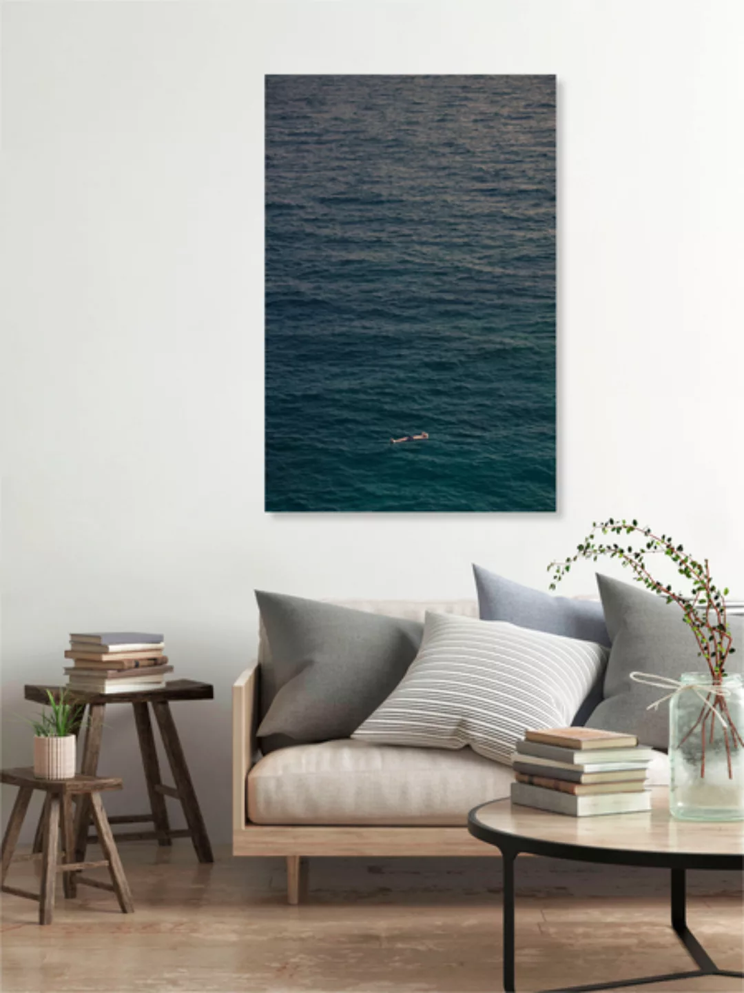 Poster / Leinwandbild - Deep Ocean Solitude günstig online kaufen