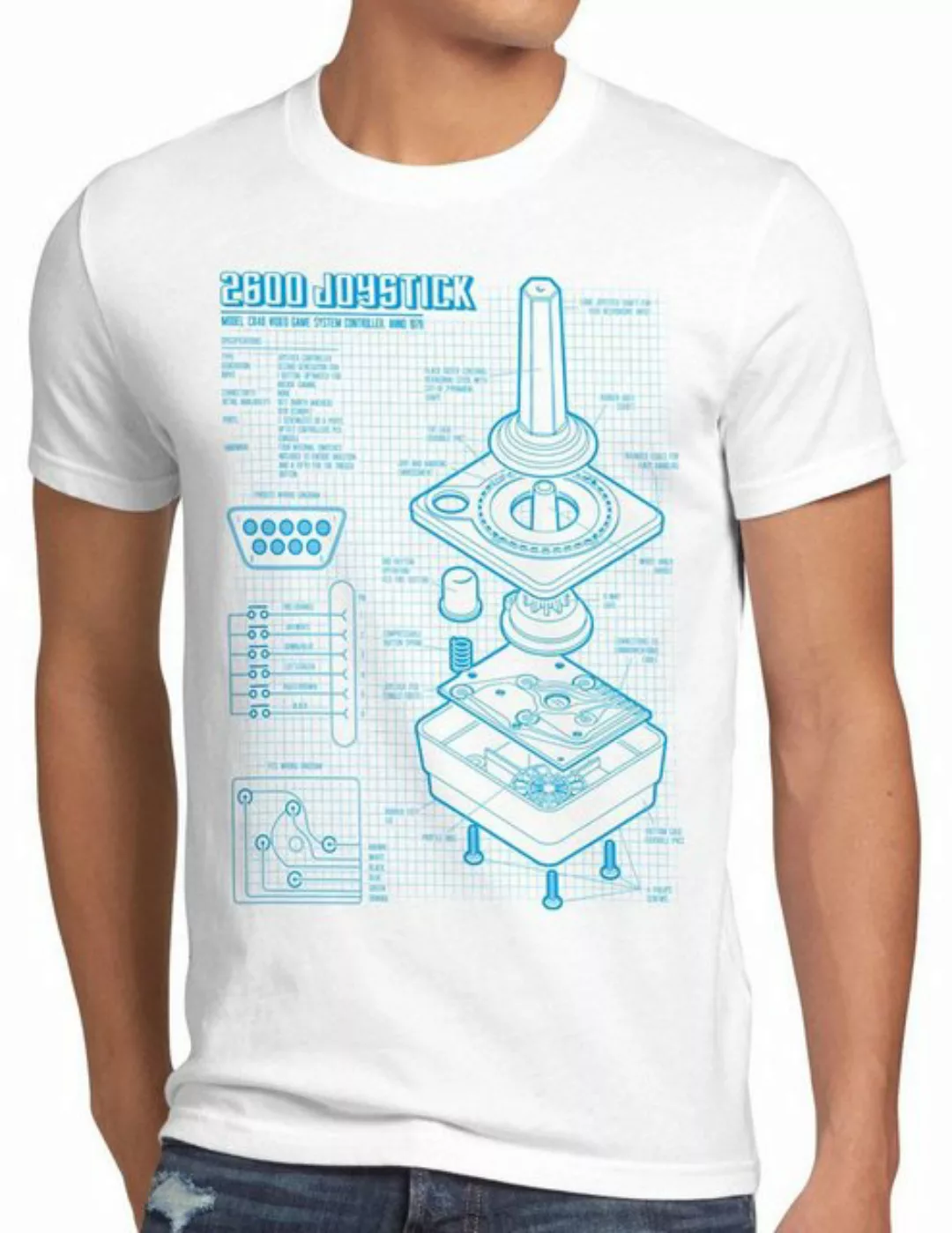 style3 Print-Shirt Herren T-Shirt 2600 VCS Computer 80er joystick classic g günstig online kaufen