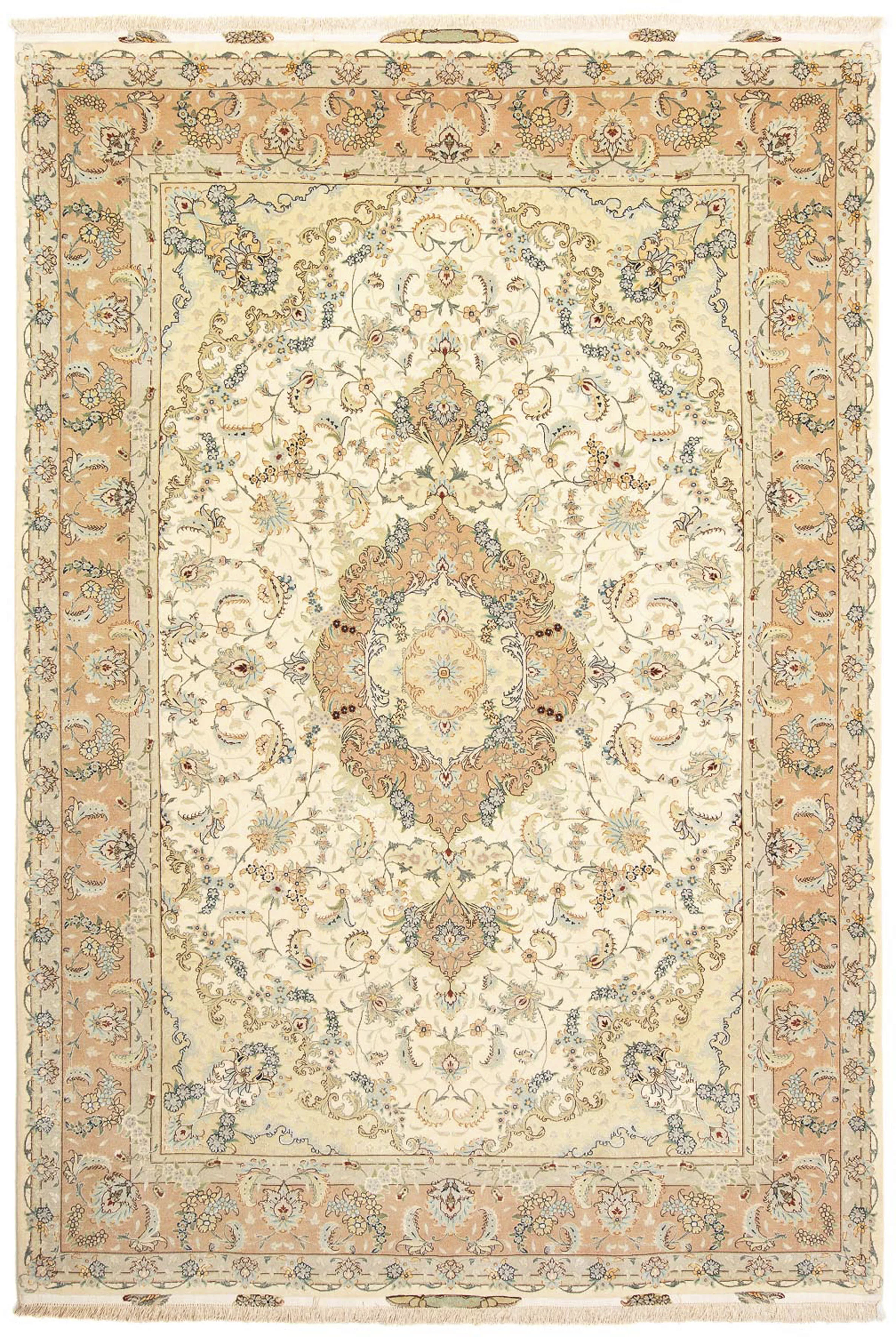 morgenland Orientteppich »Perser - Täbriz - Royal - 297 x 204 cm - beige«, günstig online kaufen