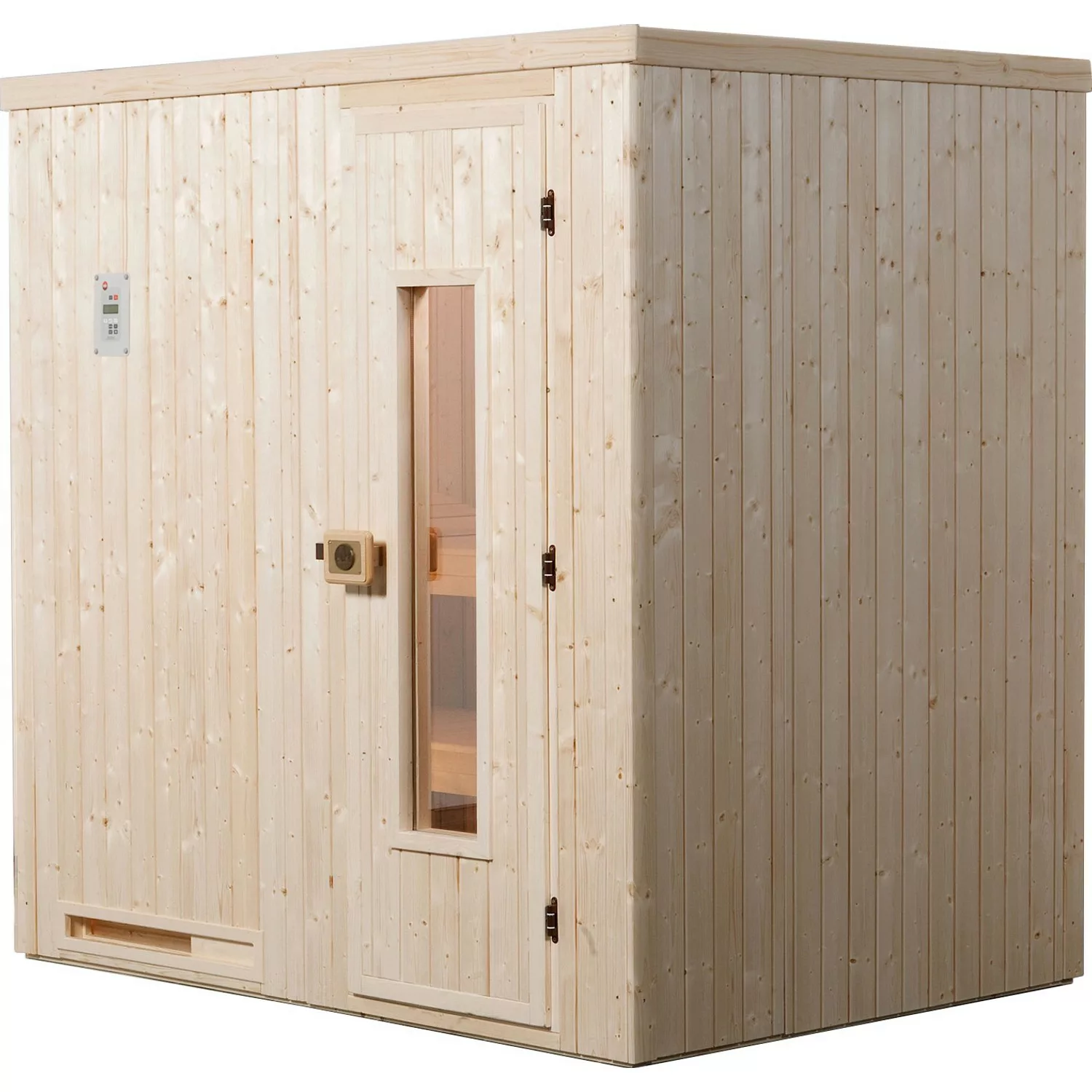 Weka Elementsauna Halmstad 1 Sparset 4,5 kW BioS Holztür günstig online kaufen