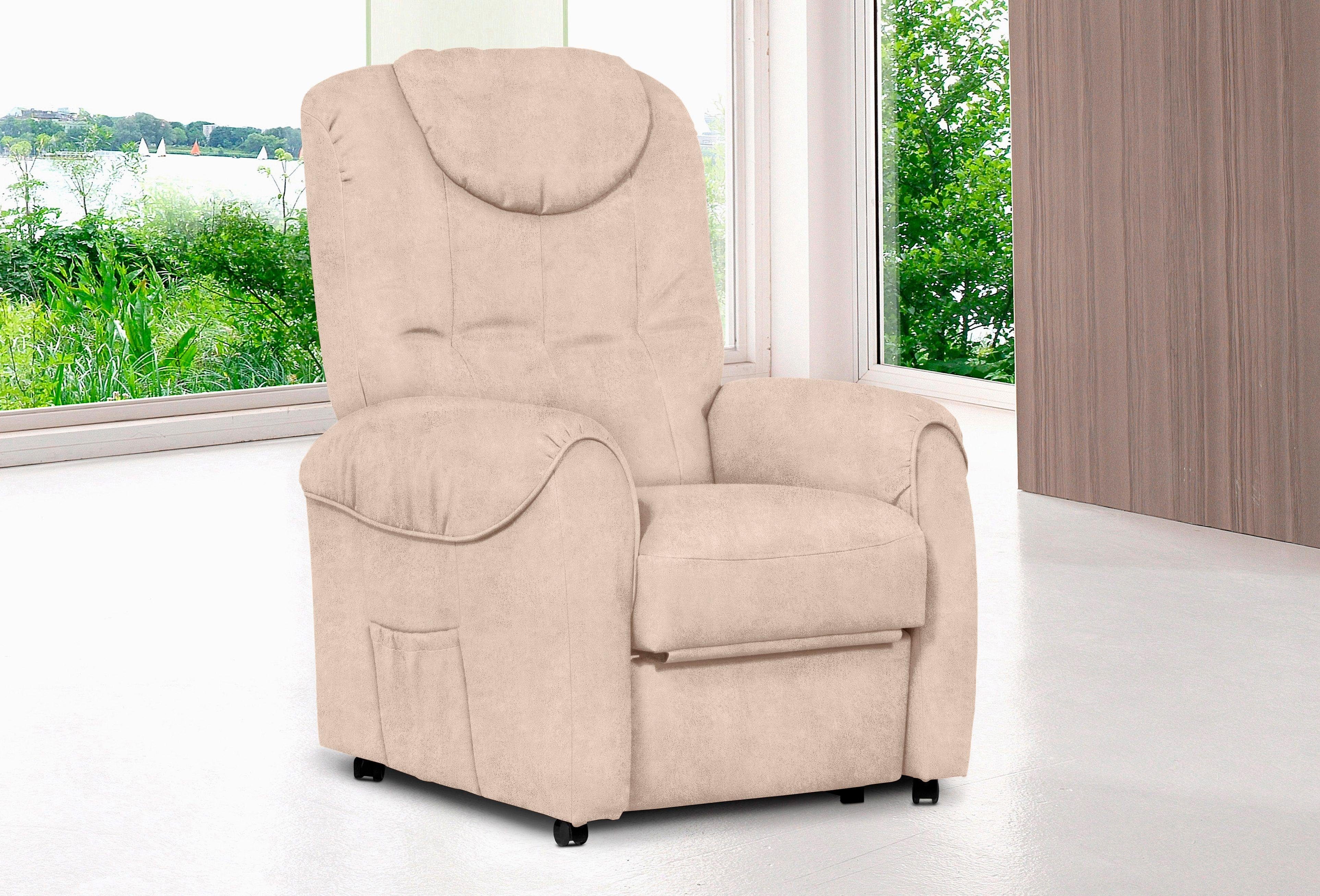 sit&more TV-Sessel "Bastian", wahlweise manuell verstellbar oder mit Motor günstig online kaufen