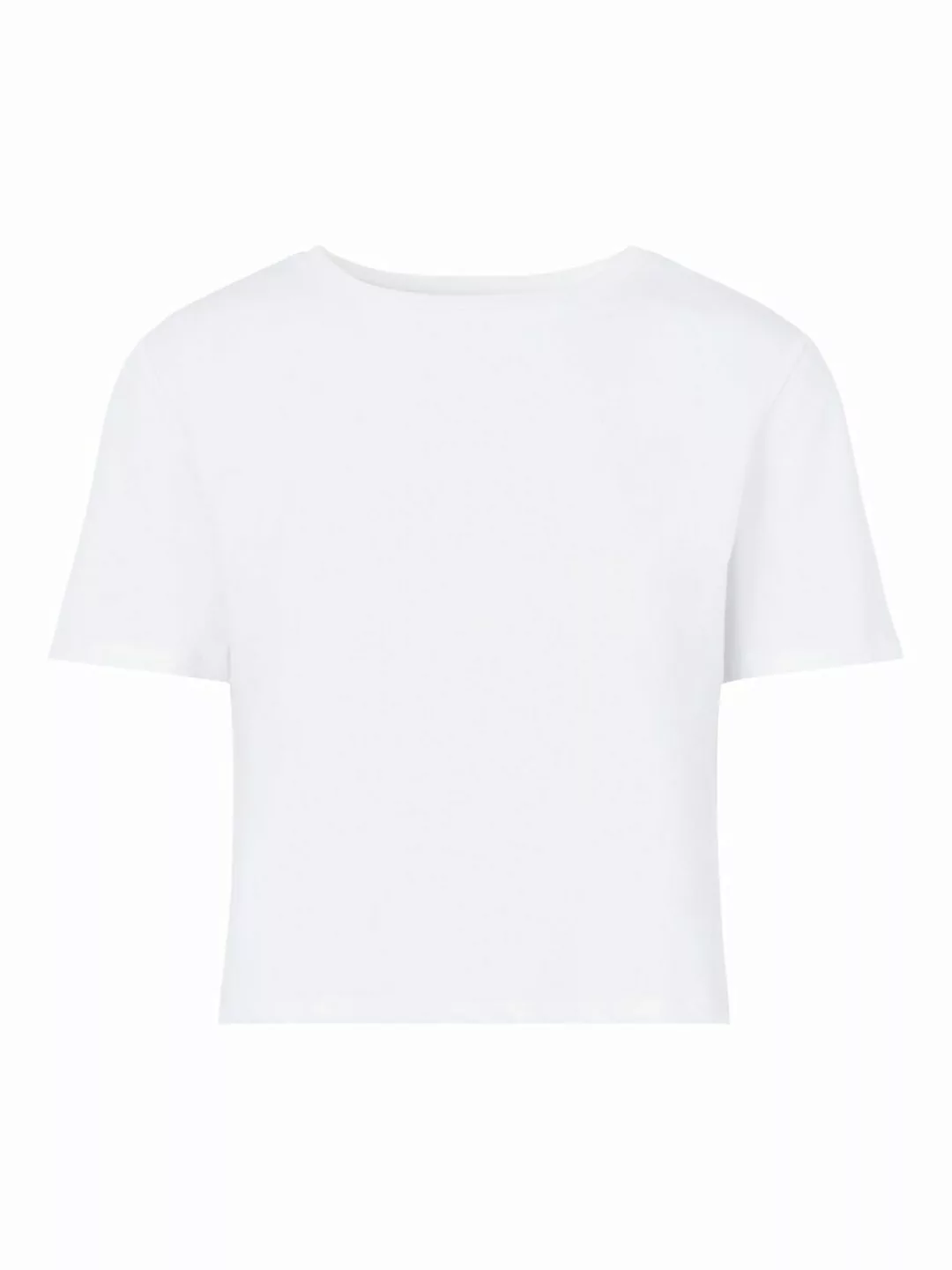Pieces Rina Crop Kurzärmeliges T-shirt XL Bright White günstig online kaufen