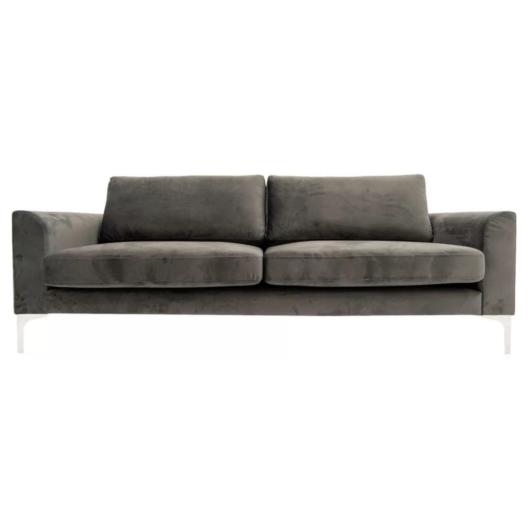 Sofa anthrazit B/H/T: ca. 210x43x87 cm günstig online kaufen