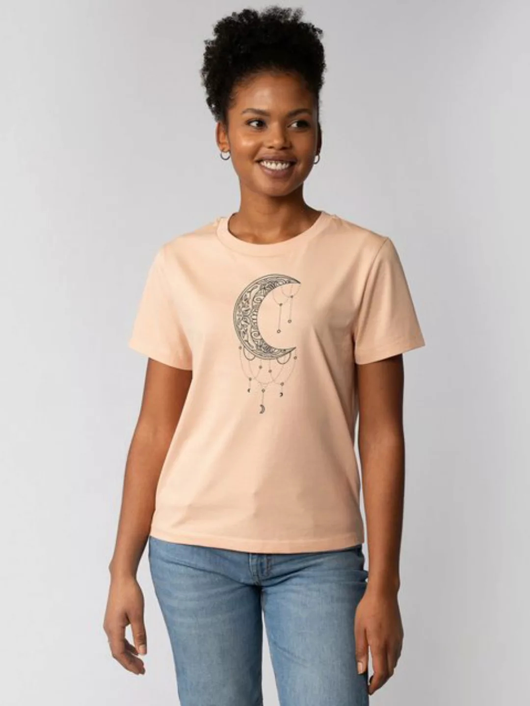 wat? Apparel T-Shirt Mandala Moon günstig online kaufen