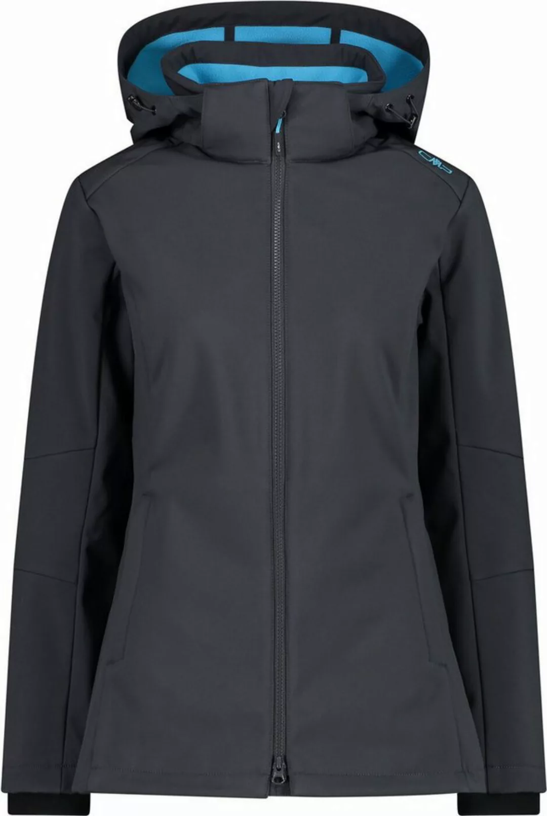 CMP Anorak WOMAN JACKET ZIP HOOD ANTRACITE-AZZURRO günstig online kaufen