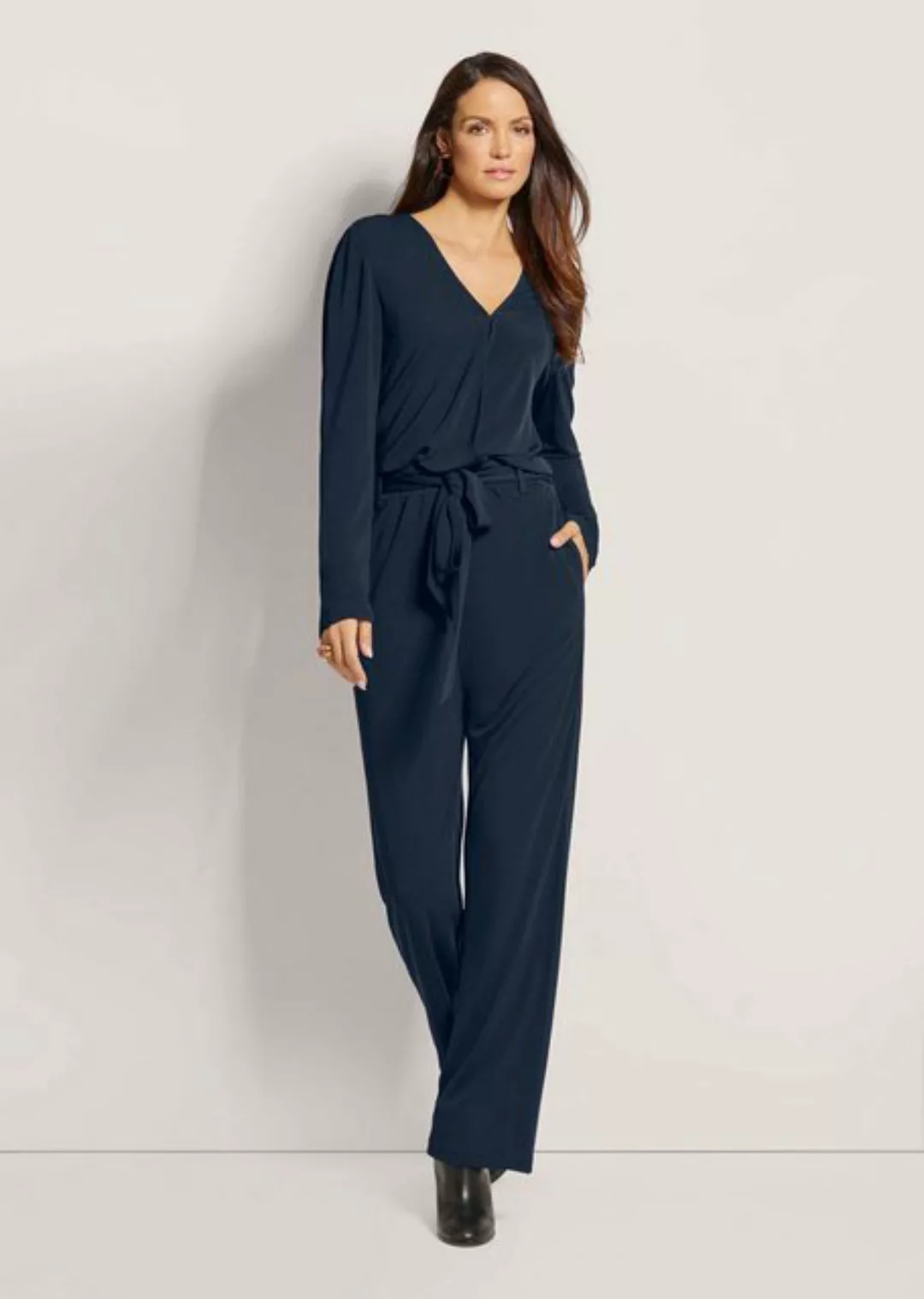 MADELEINE Jumpsuit Overall mit breitem Bindeband günstig online kaufen