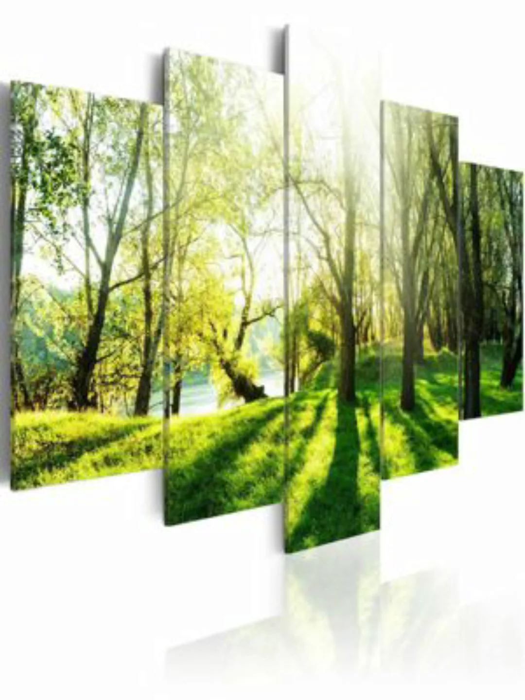 artgeist Wandbild Green Glade grün/gelb Gr. 200 x 100 günstig online kaufen