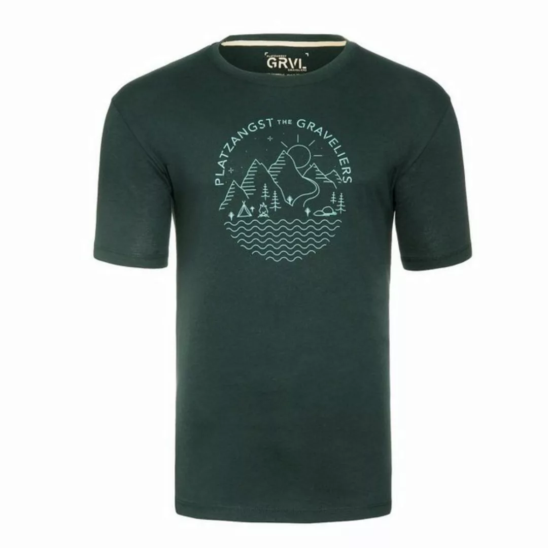 Platzangst T-Shirt T-Shirts Platzangst Graveliers T-Shirt - Grün XS- (1-tlg günstig online kaufen