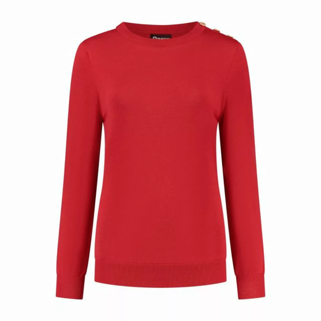 Travelin' Strickpullover Travelin' Jumper Vadstena Lady Red M günstig online kaufen